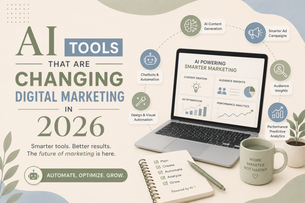 AI Tools That Are Changing Digital Marketing in 2026